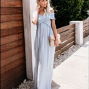 Vici Off Shoulder Maxi Dress. BRAND NEW